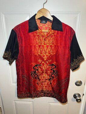 City Impact Dragon Flame Shirt Size Medium